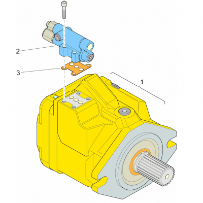 安百拓Epiroc ST7 地下鏟運機 柱塞泵 - 柱塞泵