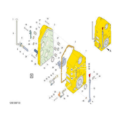 安百拓Epiroc ST7 地下鏟運機 變速箱-輸出組 -軸
